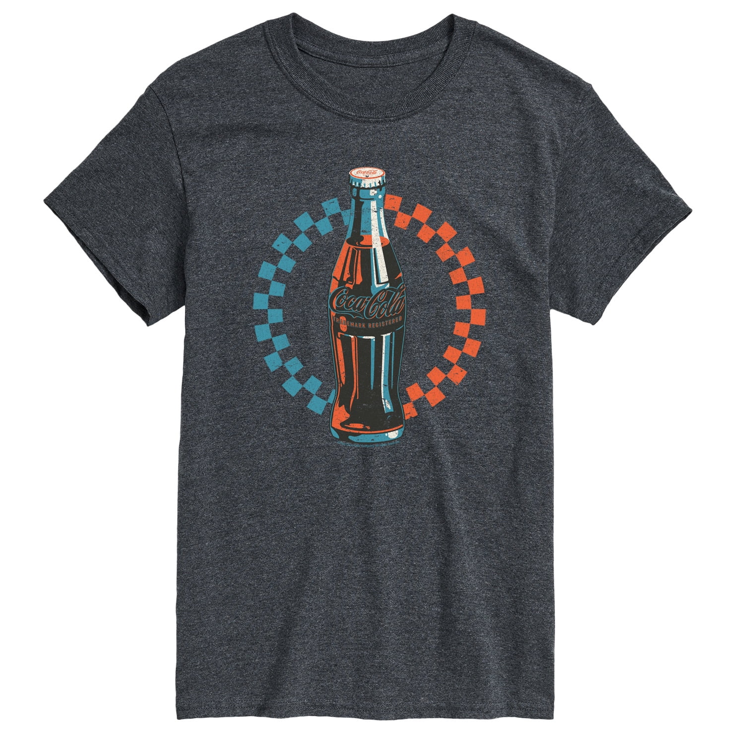 Coca-cola - Coke Bottle Checks - Men's Short Sleeve Graphic T-shirt ...