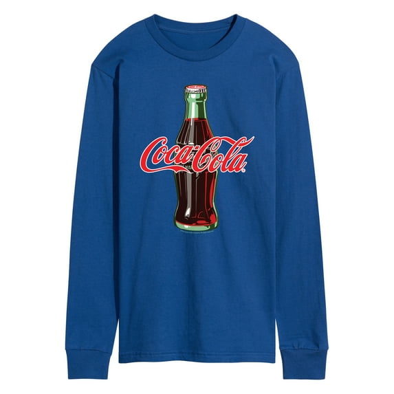 Coca-cola - Coke Bottle Logo - Men's Long Sleeve Graphic T-shirt