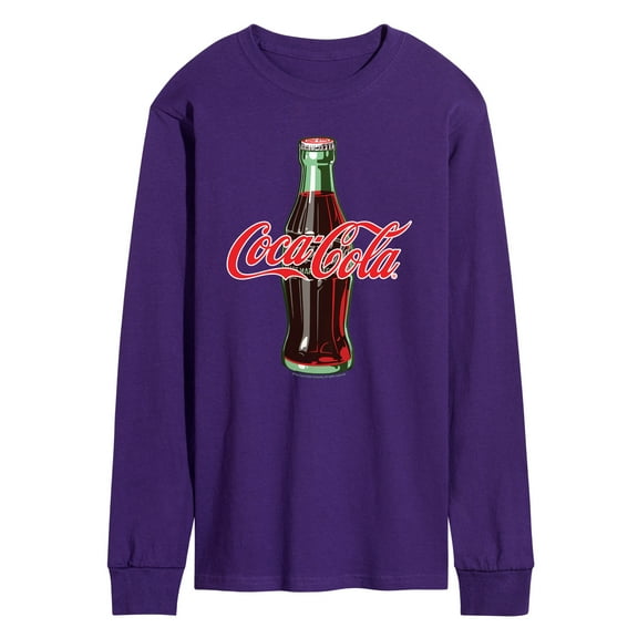 Coca-cola - Coke Bottle Logo - Men's Long Sleeve Graphic T-shirt