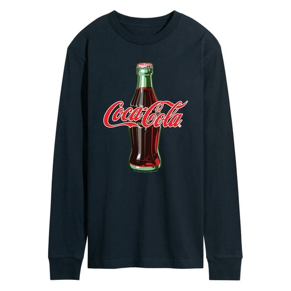 Coca-cola - Coke Bottle Logo - Men's Long Sleeve Graphic T-shirt