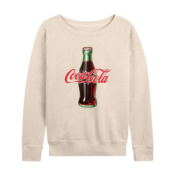 Coca-cola - Coke Bottle Logo - Women's French Terry Long Sleeve Shirt