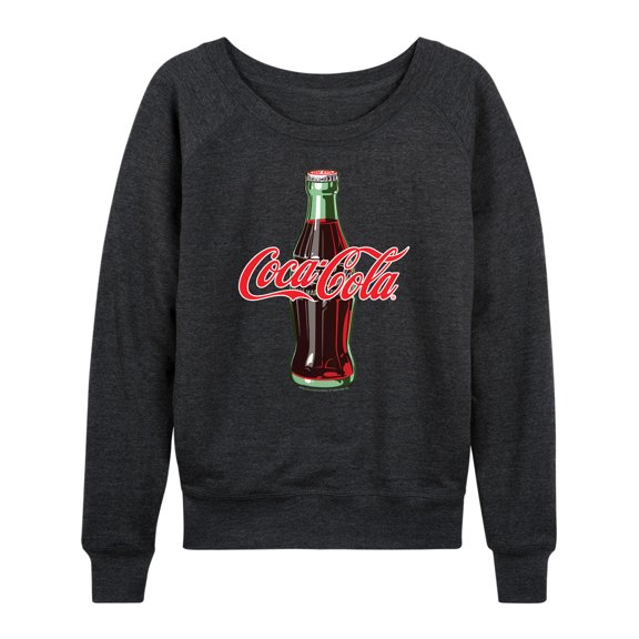Coca-cola - Coke Bottle Logo - Women's French Terry Long Sleeve Shirt