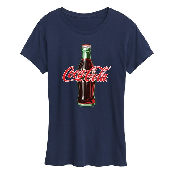 Coca-cola - Coke Bottle Logo - Women's Short Sleeve Graphic T-Shirt