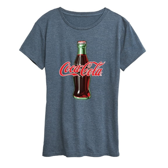 Coca-cola - Coke Bottle Logo - Women's Short Sleeve Graphic T-Shirt