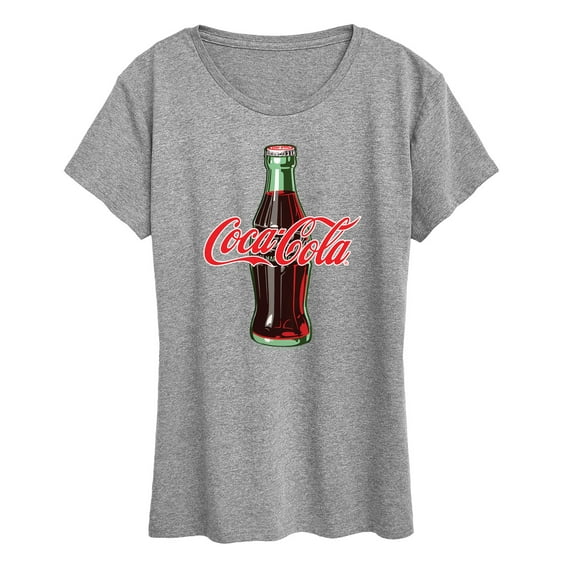 Coca-cola - Coke Bottle Logo - Women's Short Sleeve Graphic T-Shirt