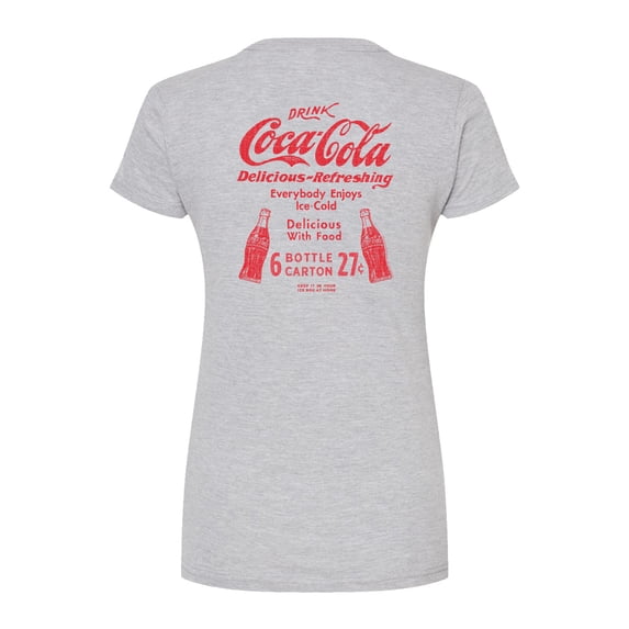 Coca-Cola - Coke Heritage - Juniors Fitted Graphic T-Shirt