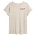 thumbnail image 1 of Coca-Cola - Coke Heritage - Juniors Oversized Graphic T-Shirt, 1 of 4