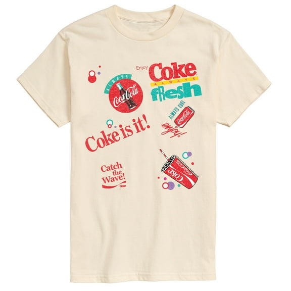 Coca-cola - Coke Multi Hit - Men's Short Sleeve Graphic T-shirt