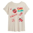 thumbnail image 1 of Coca-cola - Coke Multi Hit - Women's Oversized Graphic T-shirt, 1 of 4