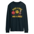 thumbnail image 1 of Coca-cola - Have A Coke And A Smile - Men's Long Sleeve Graphic T-shirt, 1 of 4