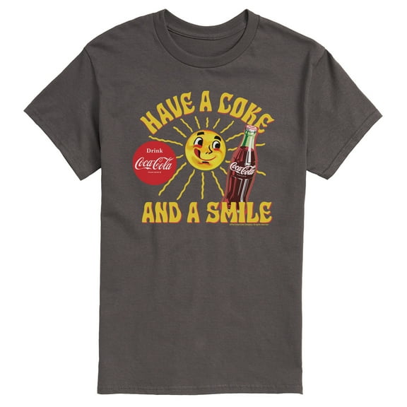 Coca-cola - Have A Coke And A Smile - Men's Short Sleeve Graphic T-shirt