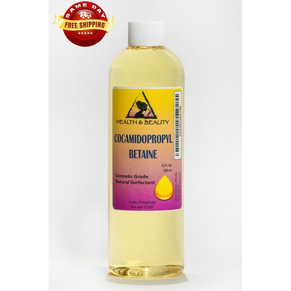 Cocamidopropyl Betaine Coco Betaine Natural Surfactant Liquid 100% Pure 36 oz