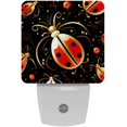 thumbnail image 1 of Coccinella septempunctata LED Square Night Lights - Stylish and Energy-Efficient Lighting Solution for Your Room - for Nighttime Illumination and Ambiance, 1 of 1