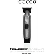 Cocco Veloce Pro Cordless Trimmer &ndash; Matte Grey | High-Speed Motor & Precision Blade