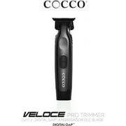 Cocco Veloce Pro Cordless Trimmer Matte Black | Professional Graphene Blade Hair Trimmer
