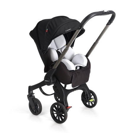 Cochildor Citi 2.0 Pro Baby Stroller, Rear-Facing with 3 Modes, Adjustable Handle, Extendable Seat Panel Standard Stroller, Black