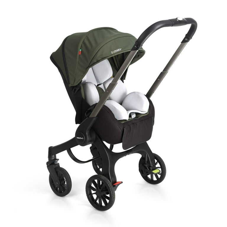 Cochildor Citi 2.0 Pro Baby Stroller, Rear-Facing Stroller with 3 Modes,  Adjustable Handle & Extendable Seat Panel, Green
