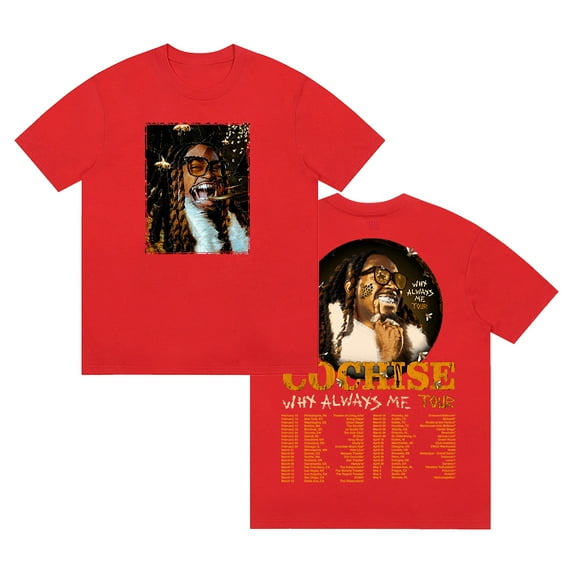 Cochise Why Always Me Tour 2025 T-shirt Crewneck Short Sleeve Cotton Tee Women Men Streetwear Tops