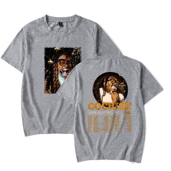 Cochise Why Always Me Tour 2025 Tshirt Casual Fashion Short Sleeve Unisex Tees Tops