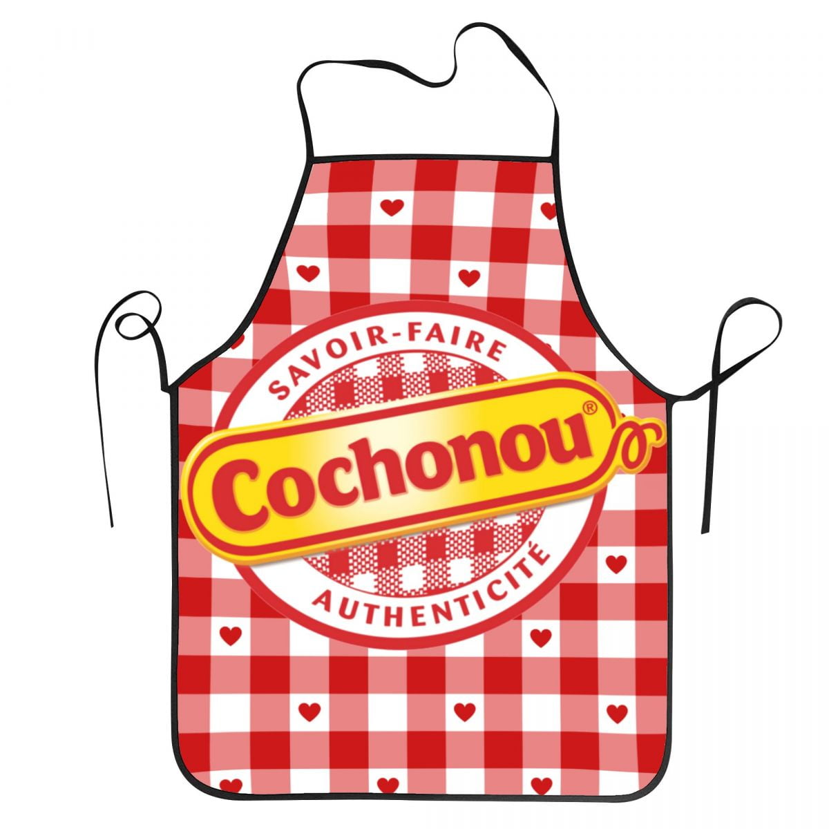 Cochonou Apron Waterdrop Resistant Adjustable Neck Strap BBQ Aprons for ...