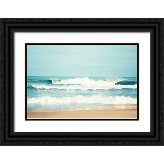 Cochrane, Carolyn 14x11 Black Ornate Wood Framed with Double Matting Museum Art Print Titled - Salty Sea Air