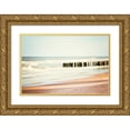 thumbnail image 1 of Cochrane, Carolyn 18x13 Gold Ornate Wood Framed with Double Matting Museum Art Print Titled - Shore Days, 1 of 4
