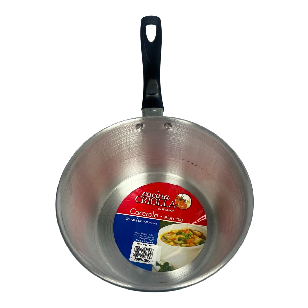 Cocina Criolla 3qt Aluminum Saucepan