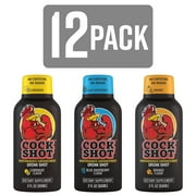 Cock Shot Nitric Oxide Booster Performance Enhancement 12-Pack 2 Oz.
