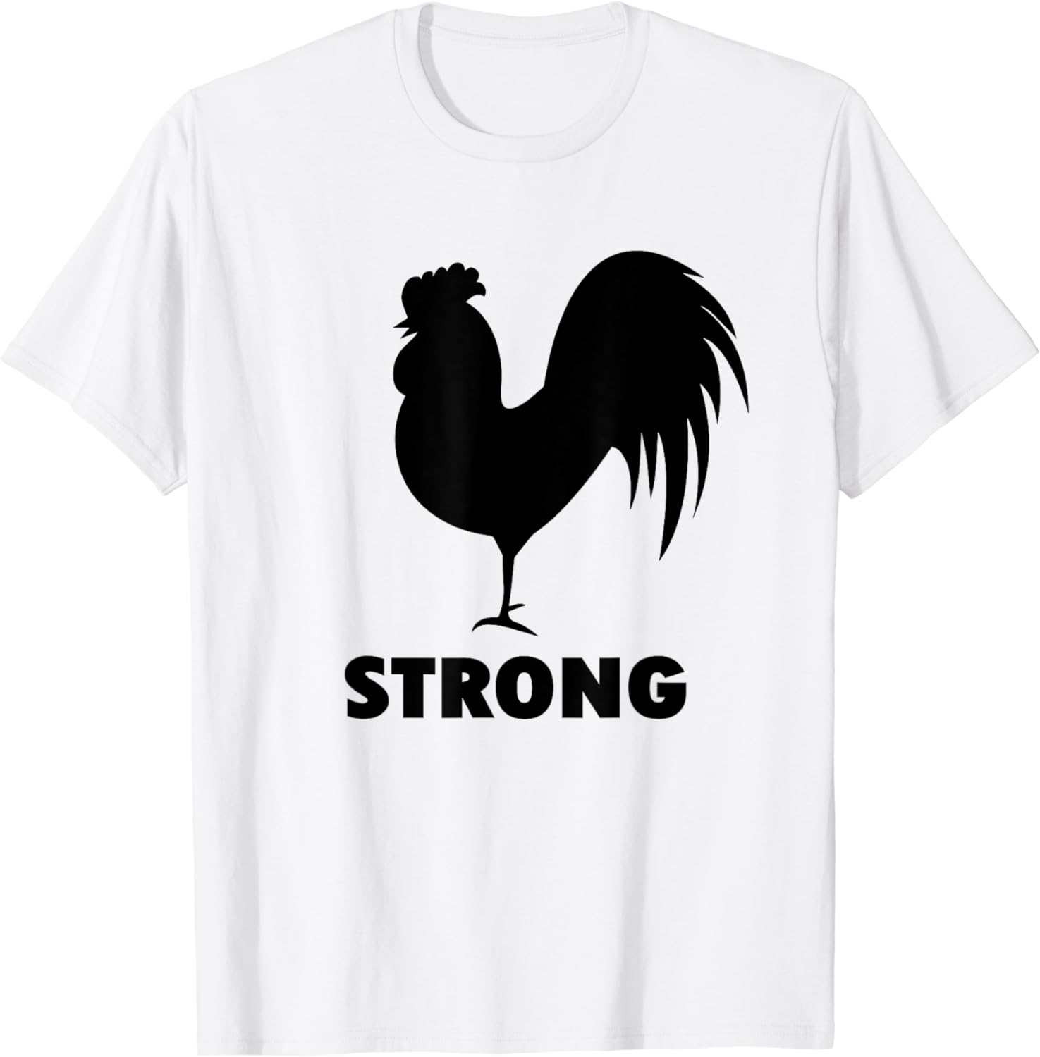 Cock Strong Gym TShirt for Weightlifters and bodybuilders