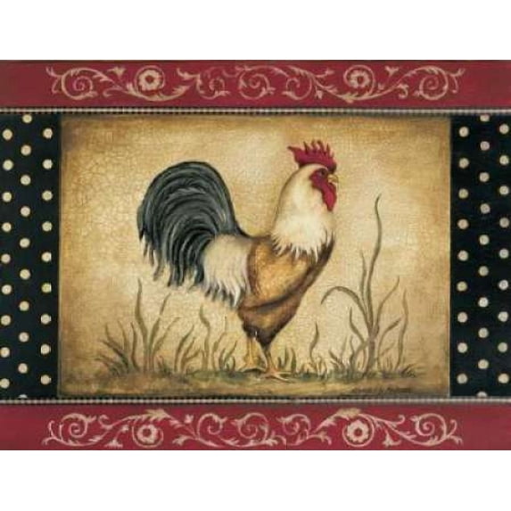 Cock-a-doodle-doo Poster Print by Kimberly Poloson (22 x 28)
