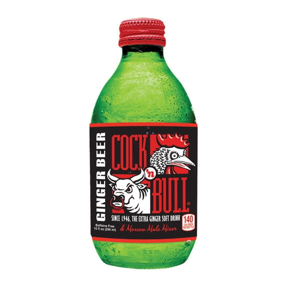 Cock 'n Bull Ginger Beer Re-sealable Bottle cs 24/10 oz