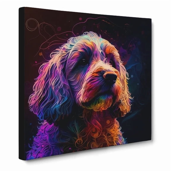 Cockapoo Abstract Art Print Home Office Decor Art Home Decor Vintage Gift Living Room Dercor Wall Art Birthday Gift