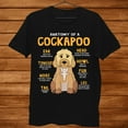Cockapoo Anatomy Funny Dog Mom Dad Cute Shirt Gift Black Unisex TShirt