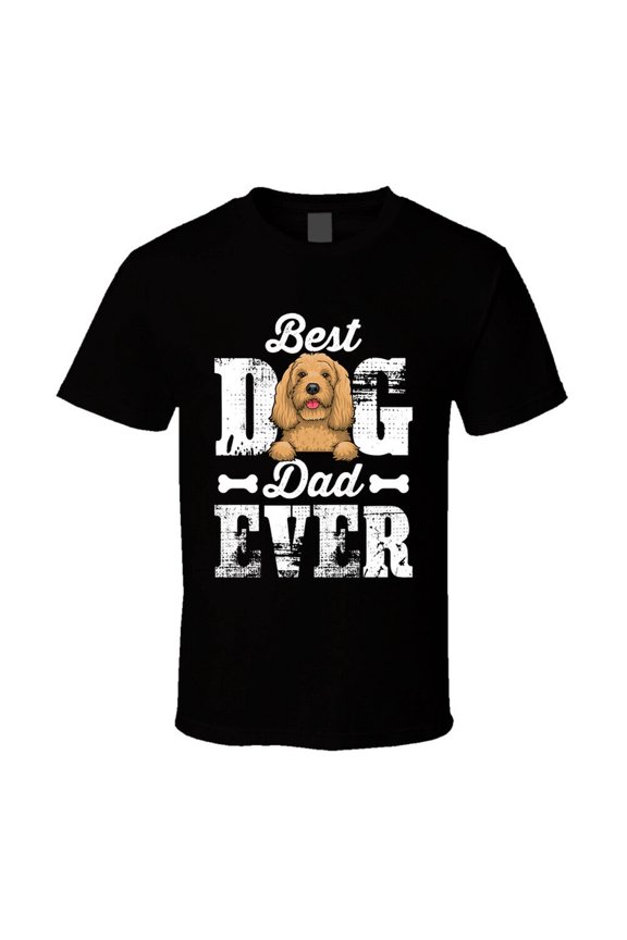 Cockapoo Best Dog Dad Father's Day T Shirt
