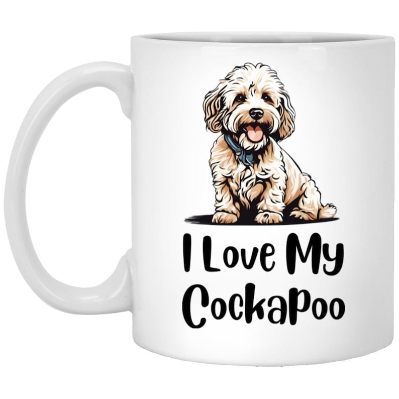 Cockapoo Dog Mug – Funny Dog Lover Cup With Cute Puppy Art - Walmart.com