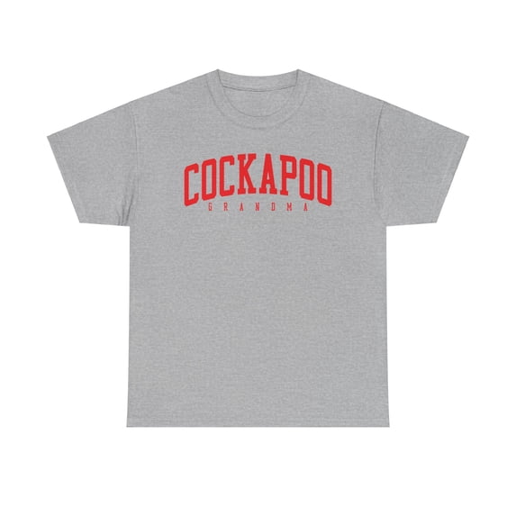 Cockapoo Grandma Shirt Gifts Tshirt Tee Crew Neck