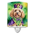 thumbnail image 1 of Cockapoo King of Mardi Gras Ceramic Night Light 4 in x 6 in, 1 of 3