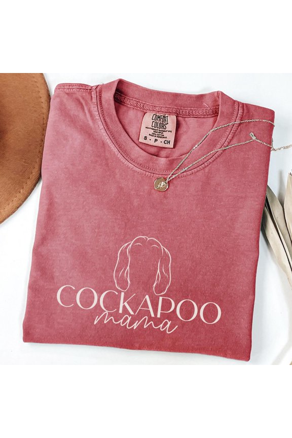 Cockapoo Mama Dog Mom T-Shirt All Size S-3XL