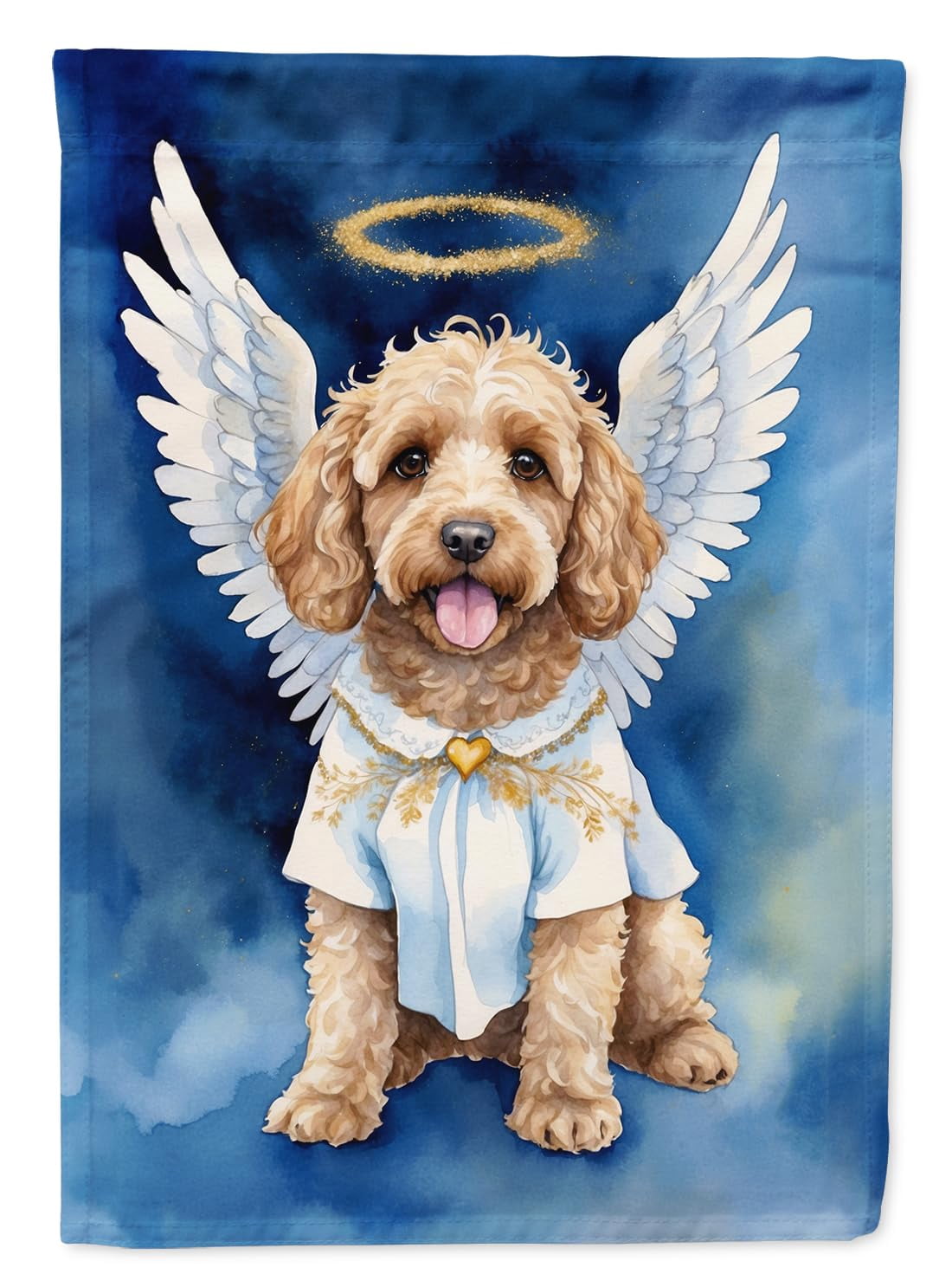 Cockapoo My Angel House Flag 28 in x 40 in