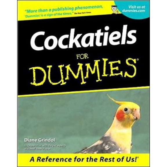 Pre-Owned Cockatiels for Dummies. (Paperback) by Diane Grindol