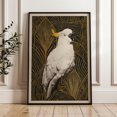 Decoration Paper Layout Cockatoo Deco Tropical Bird Design Poster Home Decor Office Wall Art ...