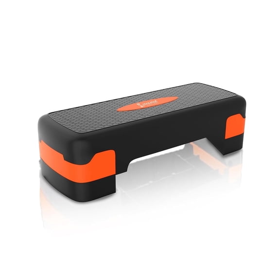 Cockatoo Premium Professional Training Aerobic Stepper & Step Platform, Stepper For Exercise At Home With 3 Height Adjustments| Max Weight 550 lbs