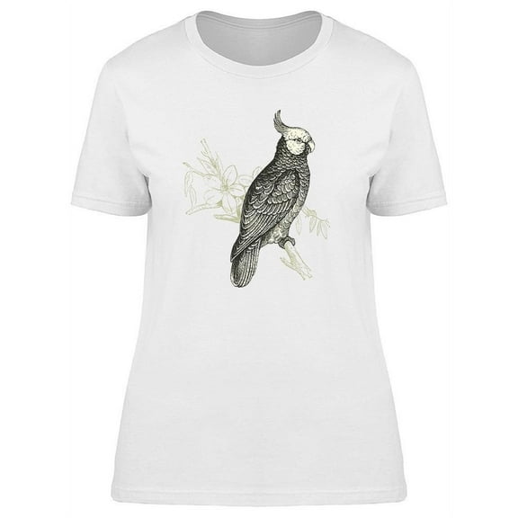 Cockatoo Vintage Design T-Shirt Women -Image by Shutterstock, Female Small