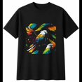 Cockatoo with Feathers Mens T-Shirt Bird Black 100% Cotton Birdwatching ...