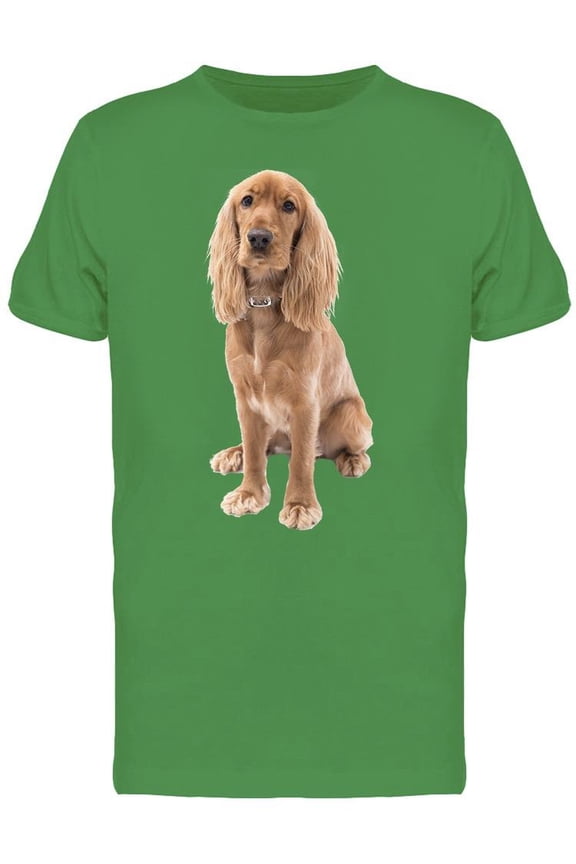 Cocker Sitted In Back Legs  Tee Men's -Image by Shutterstock