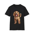 thumbnail image 1 of Cocker Spaniel Art Dog Mom Dog Lover Apparel Pet Gift Unisex T-Shirt, up to size 5XL, 1 of 2