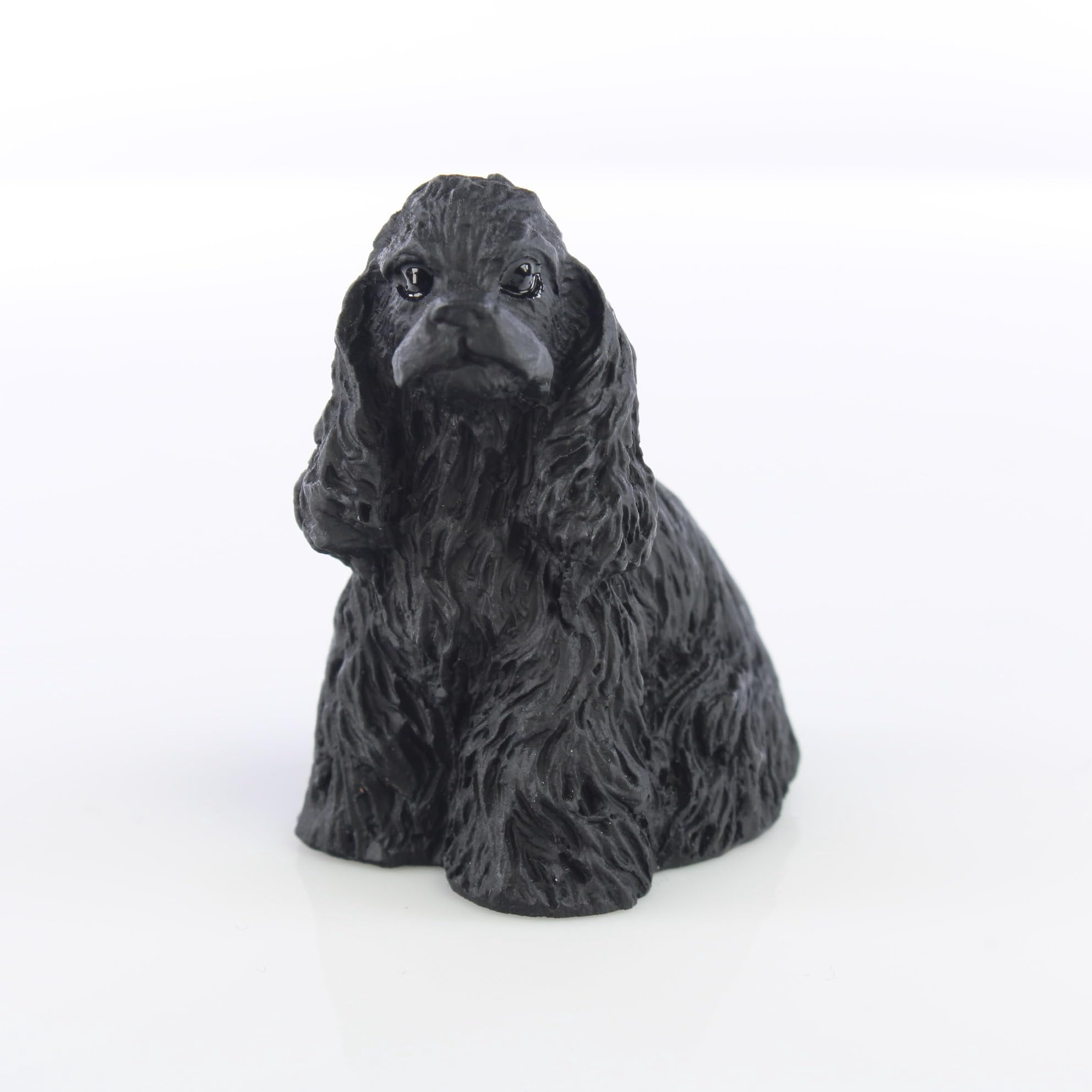 Cocker Spaniel Black Tiny One Figurine