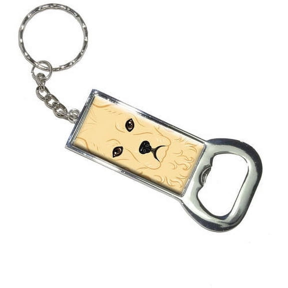 Cocker Spaniel Cockerspaniel Dog Pet Full Face Keychain Bottle Bottlecap Opener