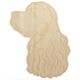 thumbnail image 1 of Cocker Spaniel Dog Head Wood Shape Unfinished Piece Cutout Craft DIY Projects - 4.70 Inch Size - 1/4 Inch Thick, 1 of 7