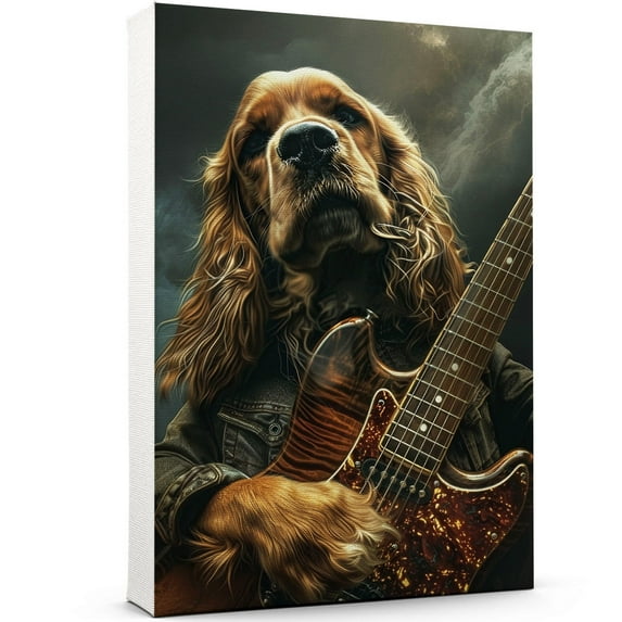 Cocker Spaniel Dog Poster Music Decor - Cocker Spaniel Dog Canvas Wall Art For Bedroom Decor - Modern Home Decor - Boss Gifts